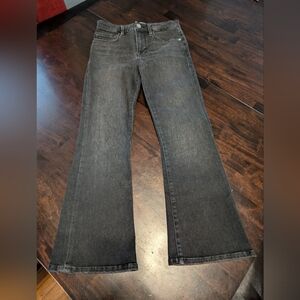 Frame Le Crop Mini Boot Women's Black Jeans, Size 27